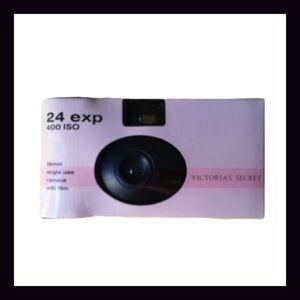 Vintage Victoria’s Secret Disposable Camera Pink 35mm Film 24 Exp - RARE NWT